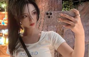 探索“鱼龙灵泽”作品，图库中的“只是简言”写真魅力大揭秘