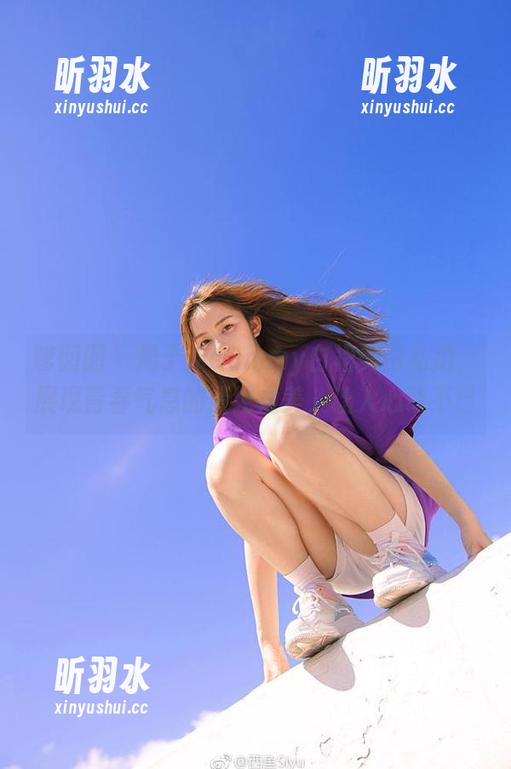 嗲囡囡 - 周于希dummy白裙美图私拍，展现青春气息的清纯之美，让人心动不已