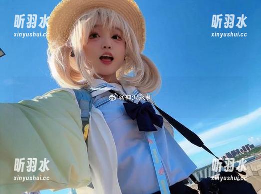 潮流美图图集：神沢永莉的双马尾黑丝班主任，青春不再是秘密