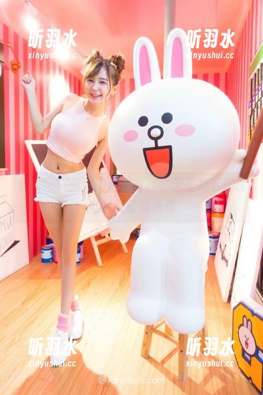 秀人网 - 清妙的白裙写真，无圣光下展现自然灵动的美感